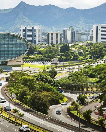 Center Mauritius, Phoenix, Ebene